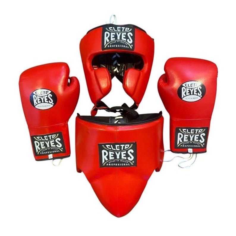 Cleto Reyes Boxing Glove Set|Handmade Leather boxing Gloves | cleto reyes Boxing Gear boxing set | Leather gloves | boxing gift image 1