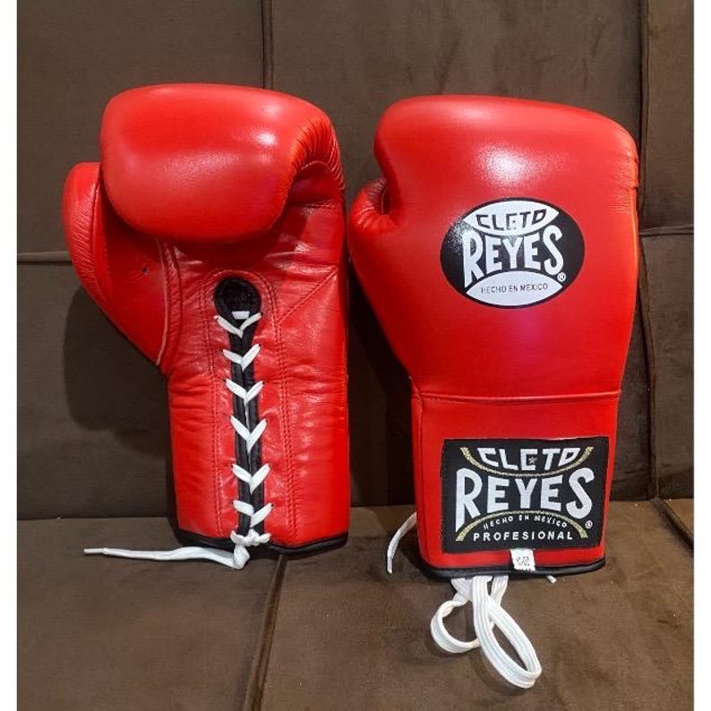 Cleto Reyes Boxing Glove Set|Handmade Leather boxing Gloves | cleto reyes Boxing Gear boxing set | Leather gloves | boxing gift image 4