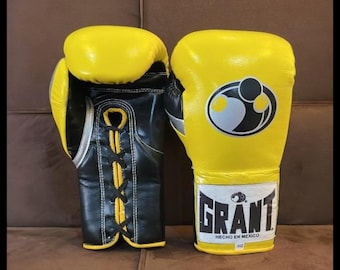 Grant Boxing Gloves | Leather Boxing Gloves | Custom Gloves | Training and Sparring gloves for Boxer Gift for boxing lovers