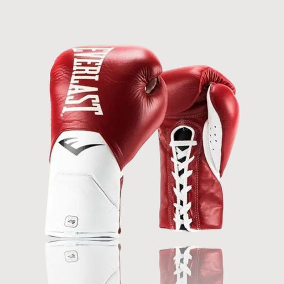 Everlast Leather Boxing Glove | Professional Boxing Gloves| MMA