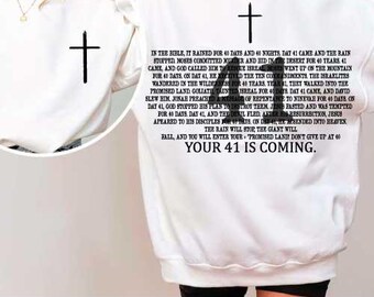 Your 41 Is Coming Christian SVG, Bible Verse (Digital Download)
