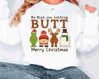 Grappige kerst-SVG-bundel | Kerstman, rendier, sneeuwpop (png, pdf)
