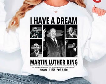 Martin Luther King PNG, Tengo un sueño, Derechos civiles (Descarga digital)