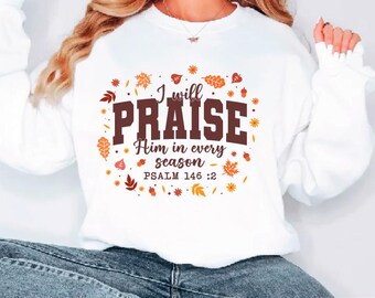 Boho Praise Religious Jesus Svg, Faith Based Autumn Sublimation, Fall Christian Png, Floral Thanksgiving Png, Bible Verse Png