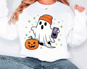 Ghost With Witch's Brew Drink Svg Png, Cute Spooky Can Png Download, Fall Cute Ghost Soda Sublimation, Cute Halloween Can Png