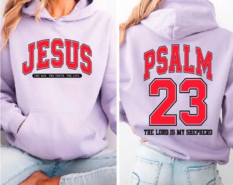 Jesus Svg, The Way The Truth The Life Svg, PSALM 23 Svg, Christian Varsity Football Jersey Svg, Faith Worship Svg
