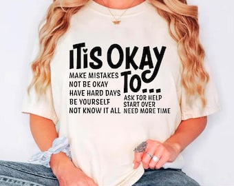 Mental Health Positive SVG, Motivational Shirts PNG (Digital Download)