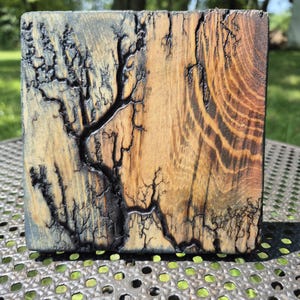 Fractal wood burning
