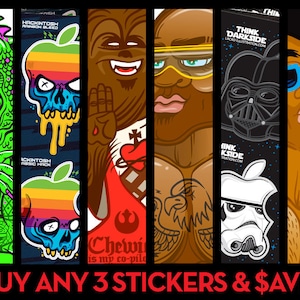 ANY 3 STICKERS 10 BUCKS Multiple Sticker Purchase. Combine any three stickers for one Price image 1