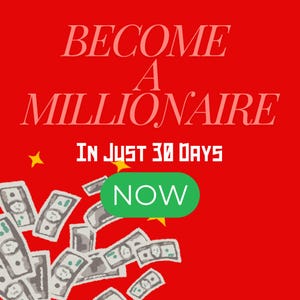 How To Become a Millionaire Fast! (Hidden Secrets)(Video Diary)(E-Book)