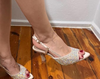 Y/Project x Melissa Sabanas heels, designed in collaboration with Jean Paul Gaultier, Mule sandal style with pointed toe