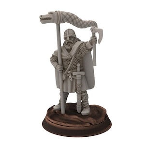 Wildmen - Heavy infantry Banner - Greyhills - Medbury miniatures