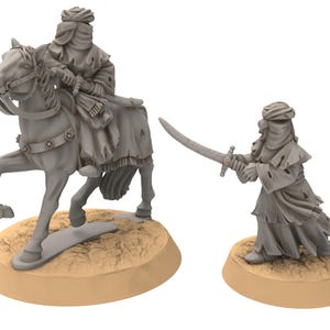 Harad - Adda-Sahir, Assassin master - Dunes of Qarath - Medbury miniatures
