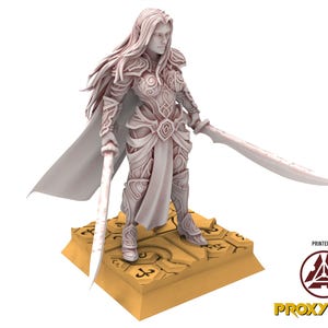Hight Elves - Silvermoor - Captain Lyriel - Beholder Miniatures