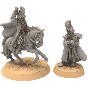 Harad - Southron Sultan, Emir - Dunes of Qarath - Medbury miniatures