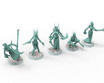 Ciudad Oscura - Guerreras Malditas - Edge Miniatures