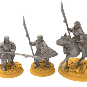 Rivandall - Hight King of the Elves no helmets version - Quatermaster3D