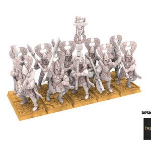 Hight Elves - AEGEAN - Nemean Lions - Highlands Miniatures