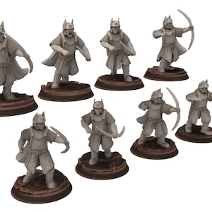 Gandor - Old Bowmen archer warriors of the west hight humans, fief Archer - Quartermaster3D