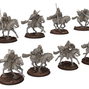 Rohan - Riders militia levee Cavalry - Storrhold - Medbury miniatures