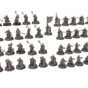Dwarves - Gur-Adur Army Bundle - Stonewards - Steelhalls - Medbury miniatures