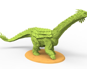 Lizardmen - Brachiosaurus - Clay Beast Creation