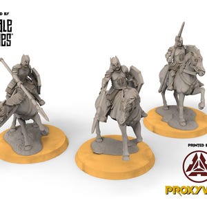 Gandor - x3 Grey Castle Knights | Ring of Legends - Davale Games