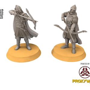 Rohan - West Human Outriders on Foot - Storrhold - Davale Games