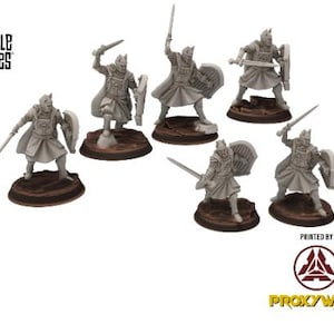 Gandor - x6 Old Swordmen | Ring of Legends - Davale Games