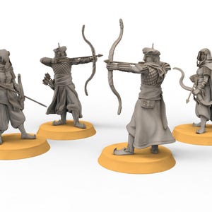 Harad - Desert warriors with Bows - Dunes of Qarath - The Printing Goes Ever On