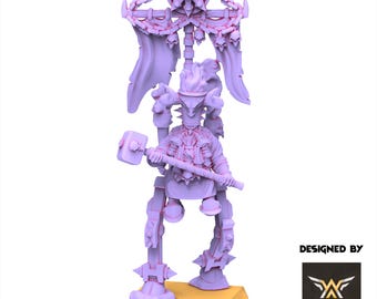 Enanos Infernales - Gran Ingeniero Infernal - Miniaturas de White Angel