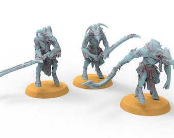 Anitya cult - Avian raiders Bruisers chicken warriors of Chaos - Clay Beast Creation