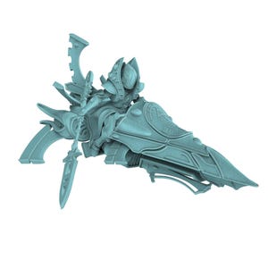Space Elves - Bone Mage on Jetbike - Drunkmag0scellar