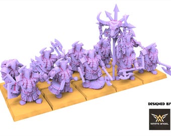 Enanos Infernales - Destructores Infernales - Miniaturas de White Angel