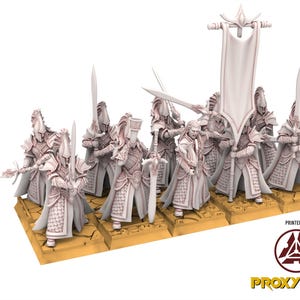 Elfi Alti - Silvermoor - Lame di Ashur - Miniature Beholder
