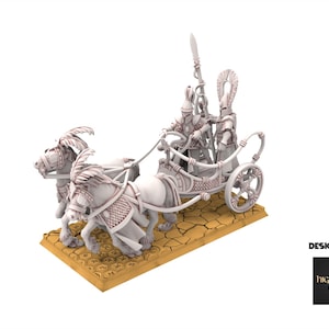 Hight Elves - AEGEAN - Elf Chariot - Highlands Miniatures