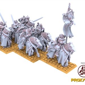 Arthurian Knights - Questing Knights of Gallia - Highlands miniatures