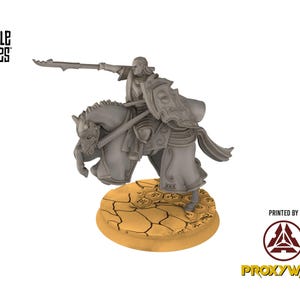 Rivandall - Bloody Elven King Mounted - Davale Games