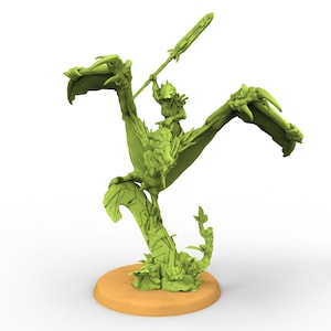 Lizardmen - Seradon Riders Leader - Clay Beast Miniatures