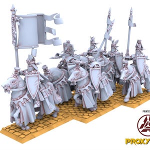 Arthurian Knights - Royal Knights of Gallia - Highlands miniatures