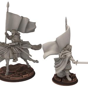 Ornor - Banner Bearer Rangers of the North - Medbury miniatures
