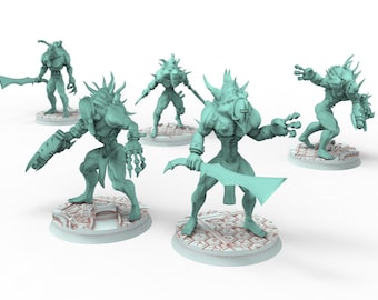 Dark City - Grotesque abominations tortured - Edge Miniatures