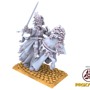Arthurian Knights - Gallia Green Knight - Highlands miniatures