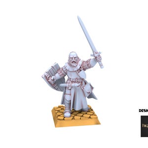 Arthurian Knights - Hero knight of Gallia - Highlands miniatures