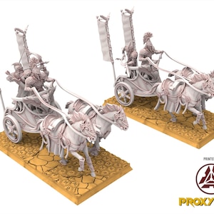 Hight Elves - Silvermoor - Light Chariot - Beholder Miniatures