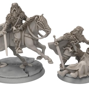 Wildmen - King hero wanderer - Greyhills - Medbury miniatures