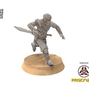 Harad - Desert Snake assassin Master, southern men - Dunes of Qarath - Davale Games