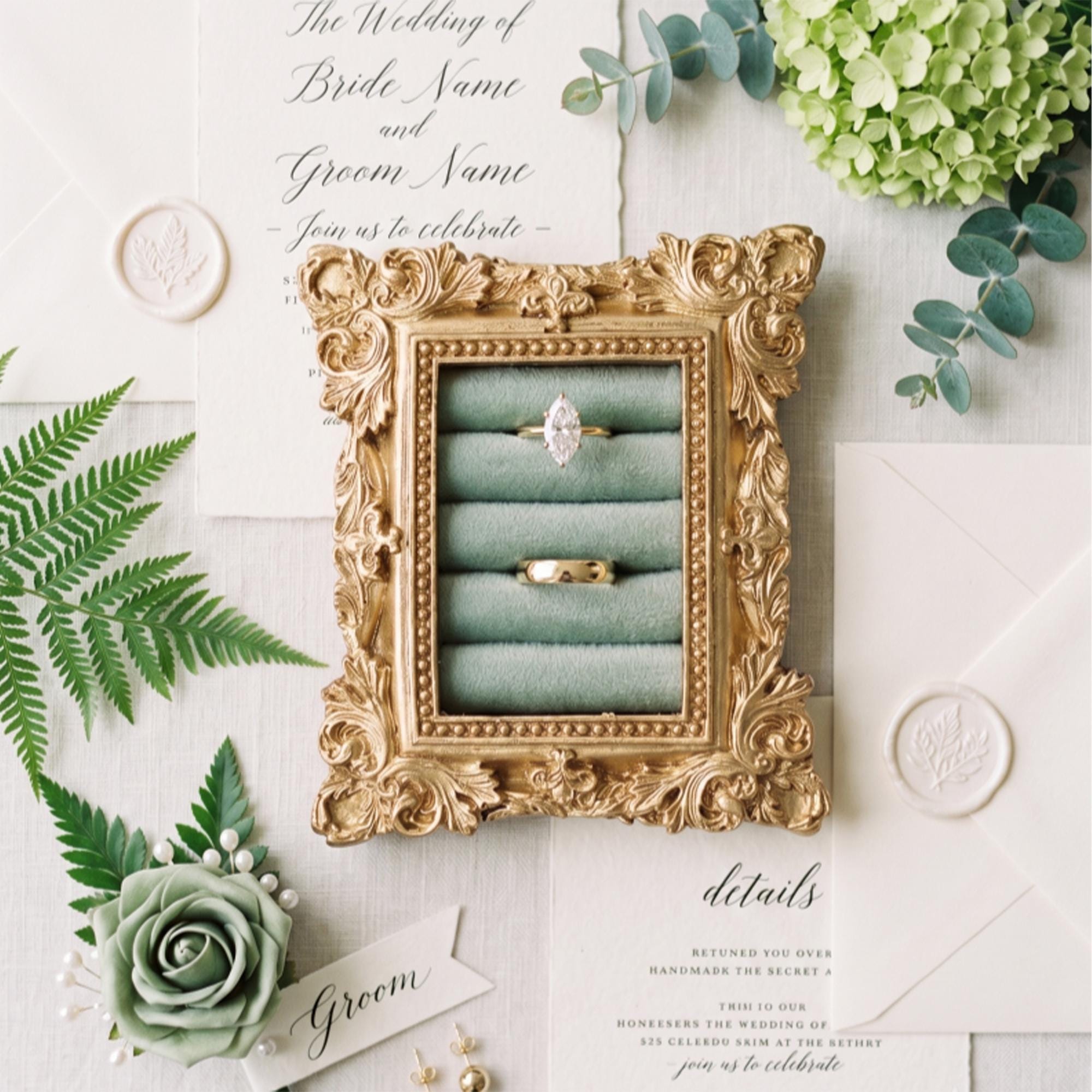 Picture Frame Ring - Etsy