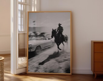 Western Photography Print, Cowboy Wall Art, Farmhouse Home Decor (Digital Download)