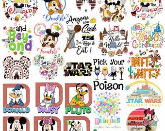 Mouse and Friends Png Bundle, Retro Mouse and Friends Shirt Design, Magic Castle Png, Dis ney Trip 2026, Retro Toy Story Png, Princess Png